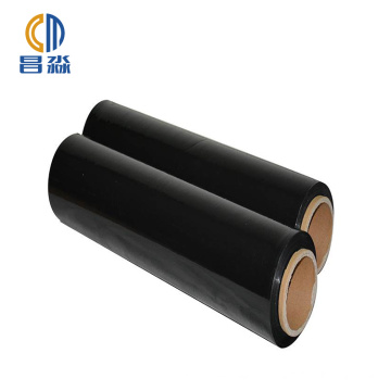 Высококачественная влагостойкая пленка BF-1 Recycle PE LLDPE Black Stretch Film